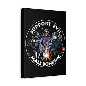 Evil Villains on Matte Canvas