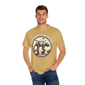 All Terrain Transport Cat on Comfort Colors T-Shirt