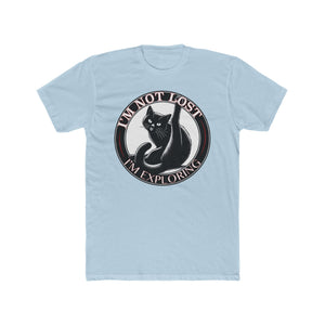 Explorer Cat Tame on Next Level T-Shirt