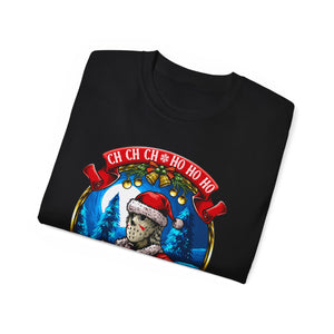 Santa Voorhees T-Shirt On Gildan Ultra Cotton