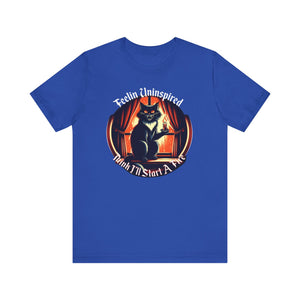 Dark Humor Cat on Bella+Canvas Tee