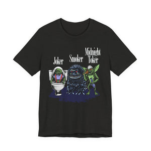 80s Monsters Tee on Bella Canvas