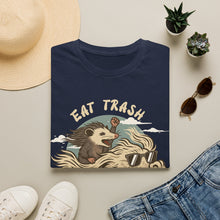 Load image into Gallery viewer, Eat Trash &amp; Get Lucky on Gildan Softstyle T-Shirt
