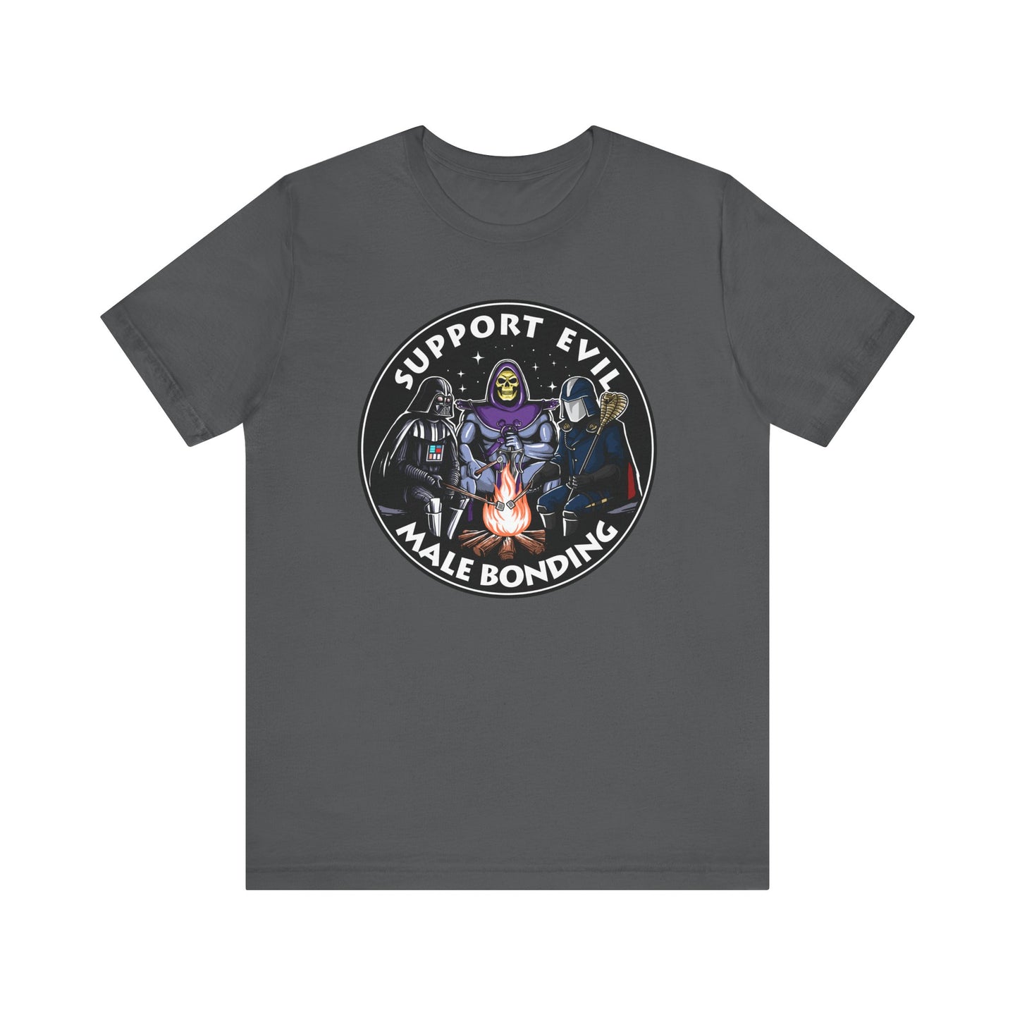 Evil Villains on Bella+Canvas Unisex Tee