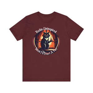 Dark Humor Cat on Bella+Canvas Tee