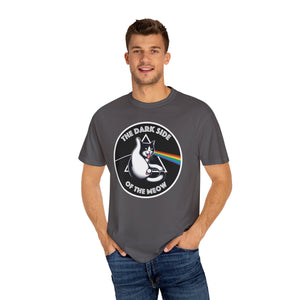 Dark Side of The Meow Tee on Comfort Colors T-shirt