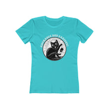 Load image into Gallery viewer, Adorable But Sadistic on "The Boyfriend Tee" for Women
