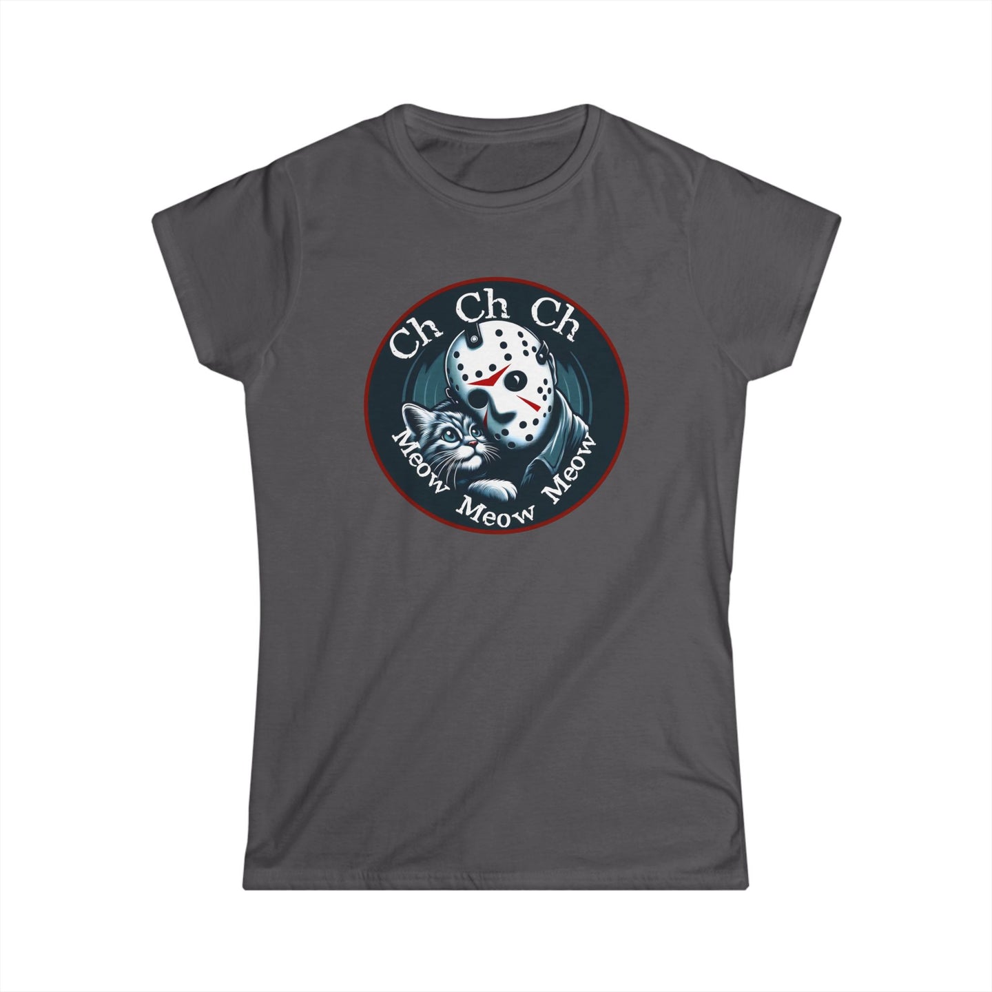 Jason Cat Lover on Women's Softstyle T-Shirt