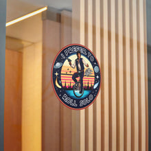 Load image into Gallery viewer, Han Solo Unicycle Die-Cut Stickers (DTF)
