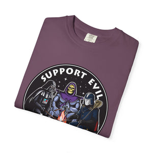 Evil Villains on Comfort Colors T-shirt