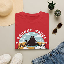 Load image into Gallery viewer, Chonky Waves T-Shirt on Softstyle
