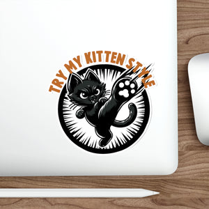 Kitty Style Die-Cut Stickers