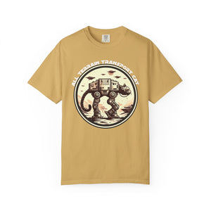 All Terrain Transport Cat on Comfort Colors T-Shirt