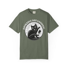 Load image into Gallery viewer, Adorable But Sadistic on Comfort Colors T-shirt
