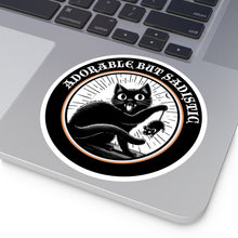 Load image into Gallery viewer, Adorable But Sadistic Round Stickers
