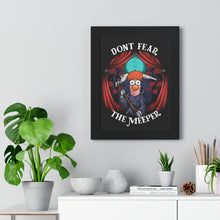 Load image into Gallery viewer, Dont Fear The Meeper Framed Vertical Poster
