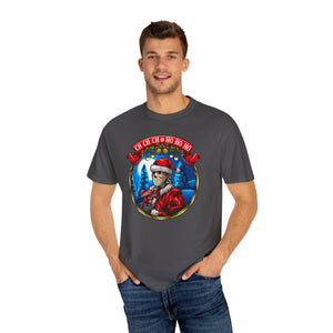 Santa Voorhees on Comfort Colors