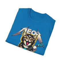 Load image into Gallery viewer, Hard Rock Kitty -- Pink -- On Gildan Softstyle T-Shirt
