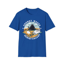 Load image into Gallery viewer, Chonky Waves T-Shirt on Softstyle
