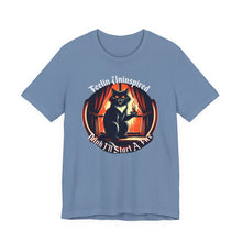 Load image into Gallery viewer, Dark Humor Cat on Bella+Canvas Tee
