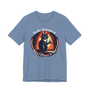 Dark Humor Cat on Bella+Canvas Tee