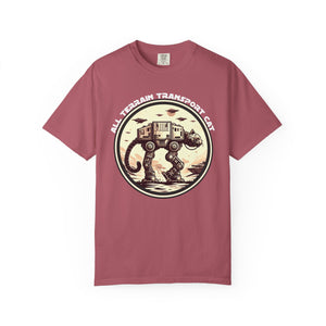 All Terrain Transport Cat on Comfort Colors T-Shirt
