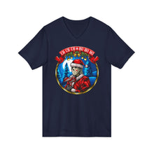 Load image into Gallery viewer, Santa Voorhees on Bella Canvas V-Neck
