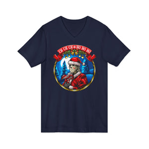 Santa Voorhees on Bella Canvas V-Neck