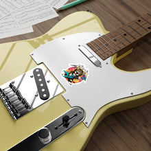 Load image into Gallery viewer, Hard Rick Kitty Die-Cut Stickers
