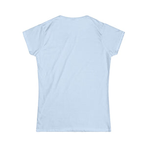 Dark Side of The Meow on Women's Softstyle T-Shirt