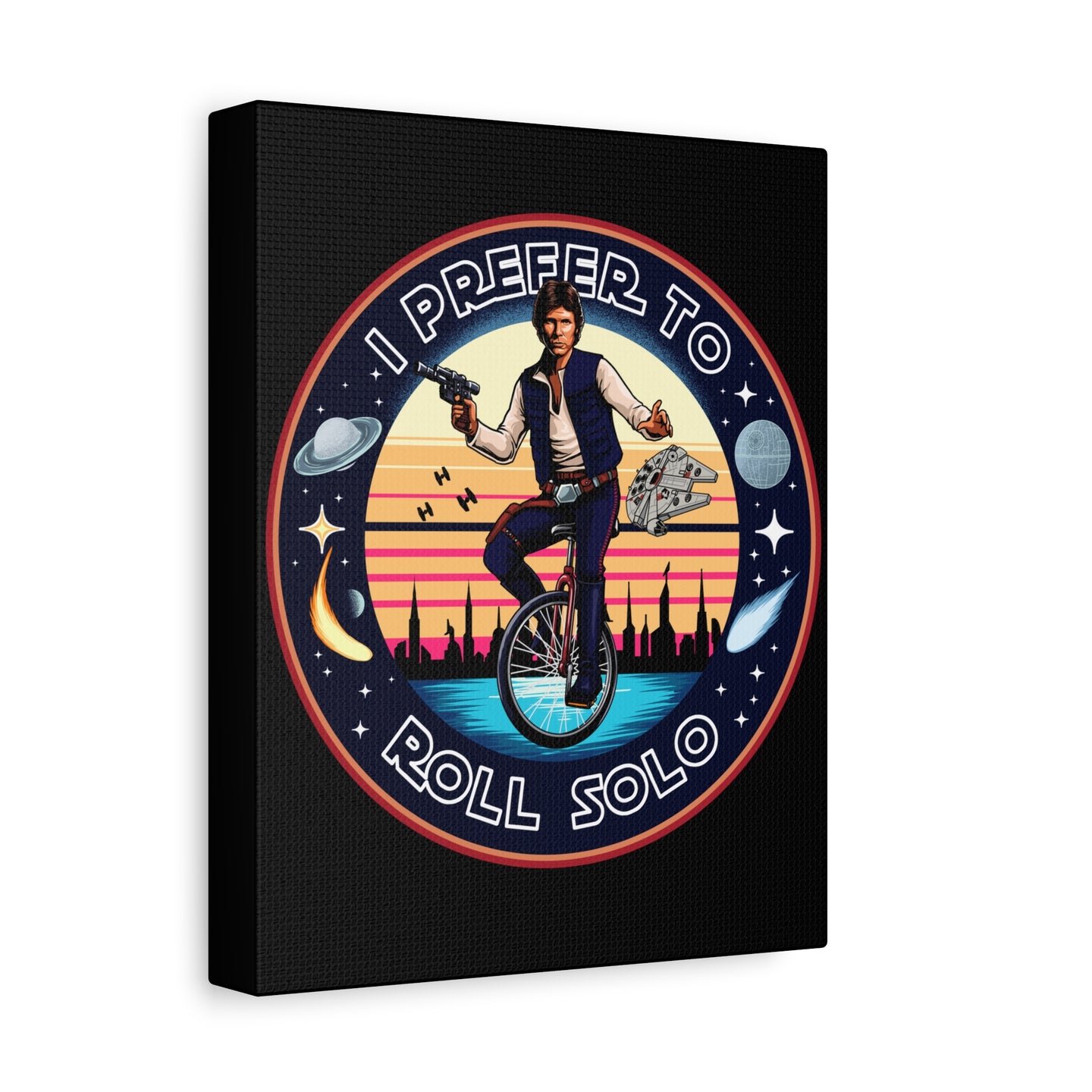 Han Sol Unicycle Matte Canvas