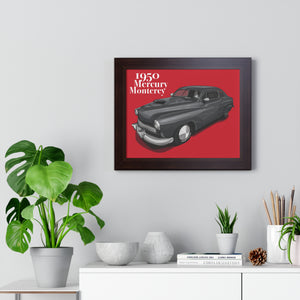 1950 Mercury Monterey Framed Poster