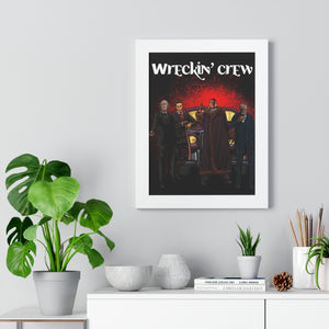 Wreckin Crew Framed Poster
