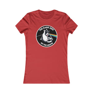 Dark Side of The Meow Bella+Canvas Women's Tee