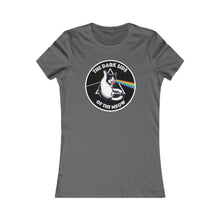 Load image into Gallery viewer, Dark Side of The Meow Bella+Canvas Women&#39;s Tee
