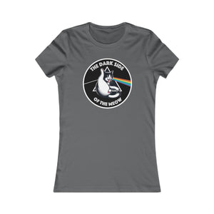 Dark Side of The Meow Bella+Canvas Women's Tee