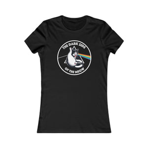 Dark Side of The Meow Bella+Canvas Women's Tee