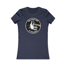 Load image into Gallery viewer, Dark Side of The Meow Bella+Canvas Women&#39;s Tee
