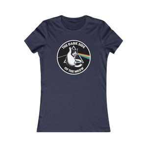 Dark Side of The Meow Bella+Canvas Women's Tee