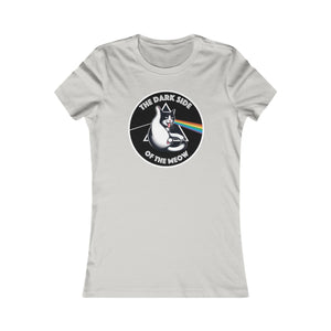 Dark Side of The Meow Bella+Canvas Women's Tee