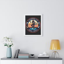 Load image into Gallery viewer, Han Solo Unicycle Framed Vertical Poster
