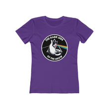 Load image into Gallery viewer, Dark Side of The Meow &quot;Super-soft Boyfriend&quot; Tee for Women

