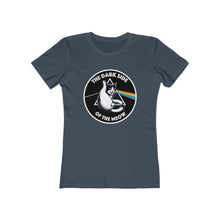 Load image into Gallery viewer, Dark Side of The Meow &quot;Super-soft Boyfriend&quot; Tee for Women
