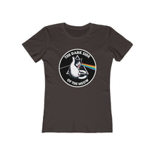 Load image into Gallery viewer, Dark Side of The Meow &quot;Super-soft Boyfriend&quot; Tee for Women

