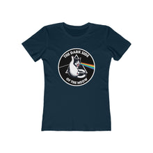 Load image into Gallery viewer, Dark Side of The Meow &quot;Super-soft Boyfriend&quot; Tee for Women
