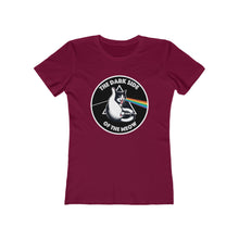 Load image into Gallery viewer, Dark Side of The Meow &quot;Super-soft Boyfriend&quot; Tee for Women

