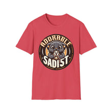 Load image into Gallery viewer, Adorable Sadist Cat Tee on Softstyle
