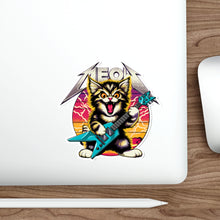 Load image into Gallery viewer, Hard Rick Kitty Die-Cut Stickers

