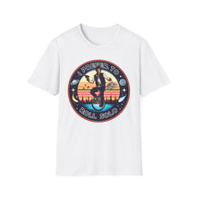 Load image into Gallery viewer, Han Solo Unicycle On Gildan Softstyle Tee
