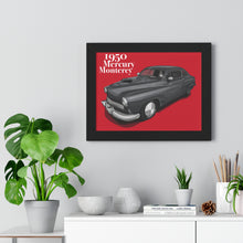 Load image into Gallery viewer, 1950 Mercury Monterey Framed Poster
